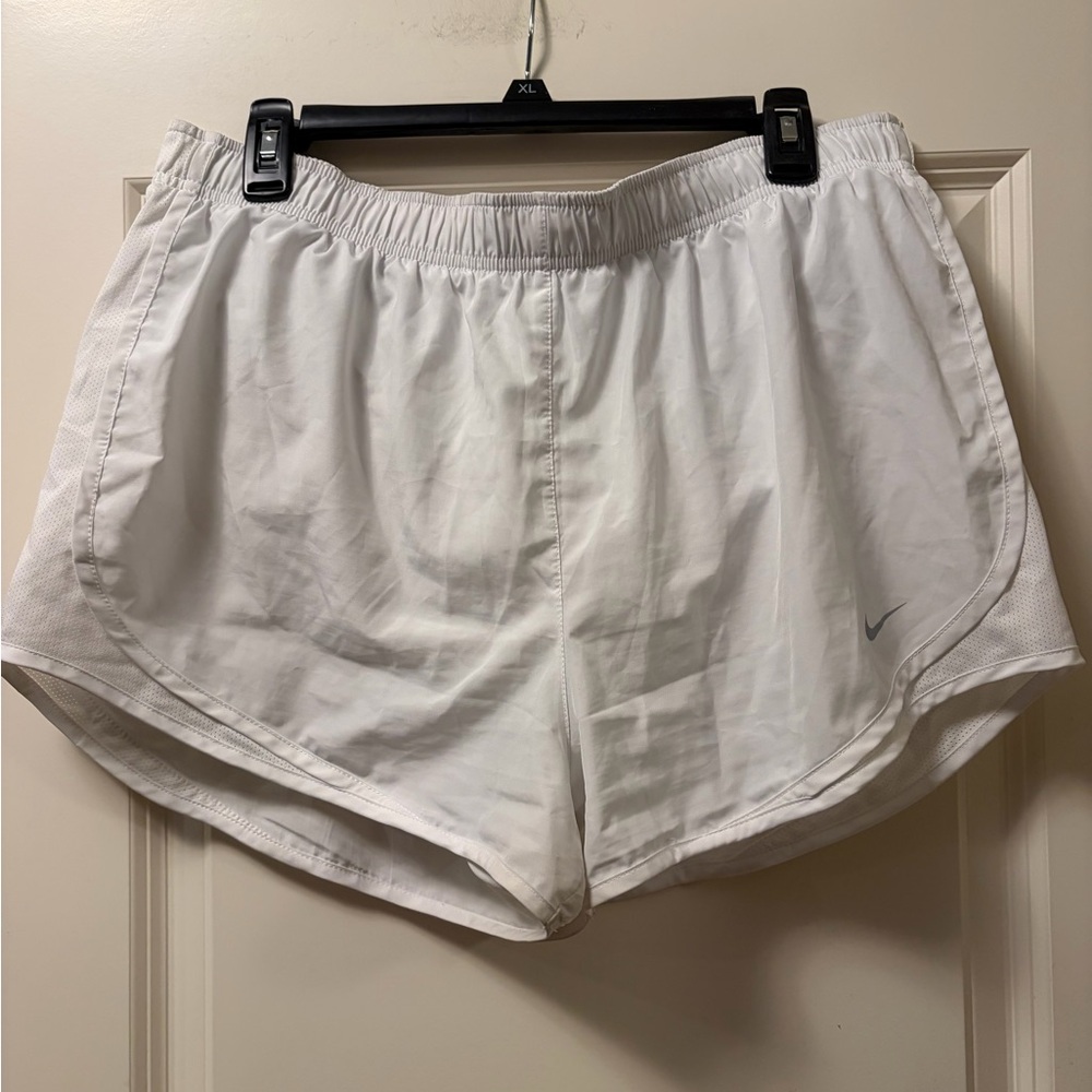 Nike Women's Classic White Athletic Shorts